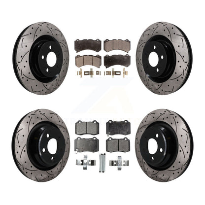Disc Rotors and Ceramic Brake Pads Kit-KDT-101849