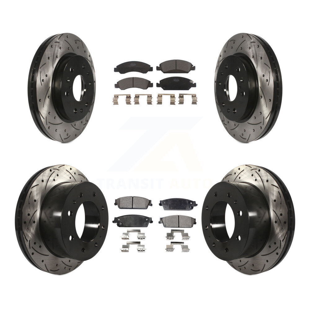 Disc Rotors and Ceramic Brake Pads Kit-KDT-101852 Kit.bestparts.ca