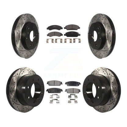 Disc Rotors and Ceramic Brake Pads Kit-KDT-101852