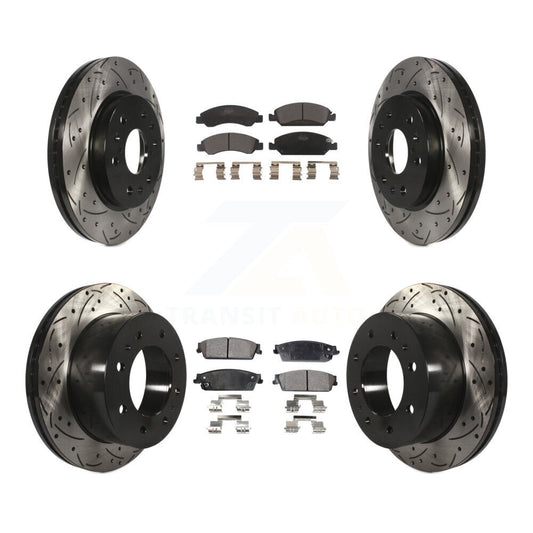 Disc Rotors and Ceramic Brake Pads Kit-KDT-101852