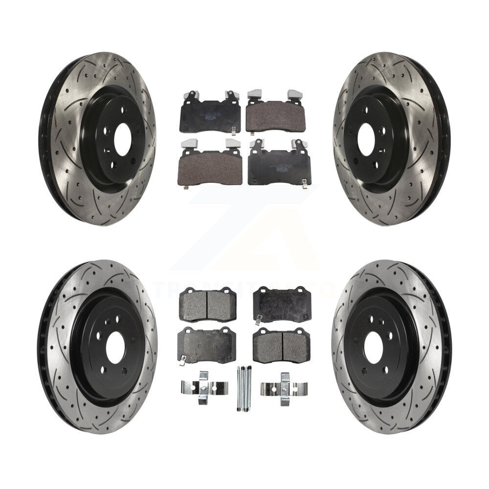 Disc Rotors and Ceramic Brake Pads Kit-KDT-101853 Kit.bestparts.ca