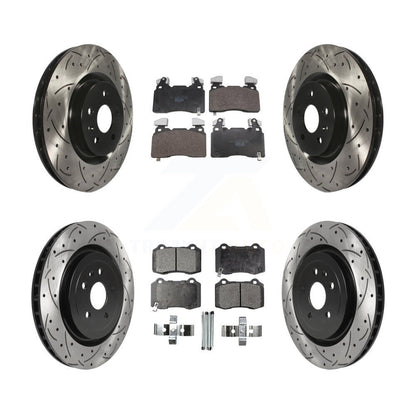 Disc Rotors and Ceramic Brake Pads Kit-KDT-101853