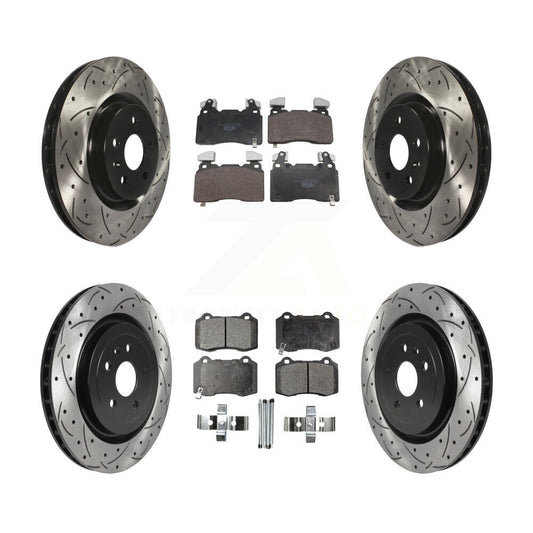 Disc Rotors and Ceramic Brake Pads Kit-KDT-101853