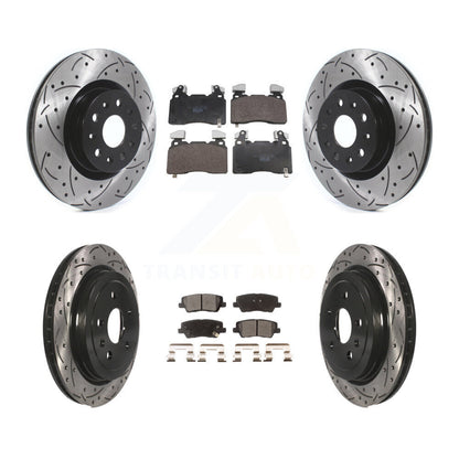 Disc Rotors and Ceramic Brake Pads Kit-KDT-101854