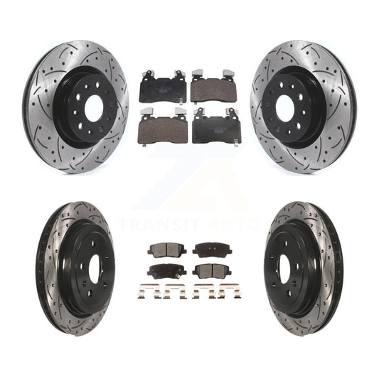 Disc Rotors and Ceramic Brake Pads Kit-KDT-101854
