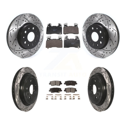 Disc Rotors and Ceramic Brake Pads Kit-KDT-101855