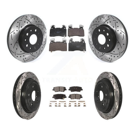 Disc Rotors and Ceramic Brake Pads Kit-KDT-101855