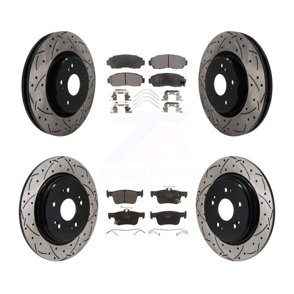 Disc Rotors and Ceramic Brake Pads Kit-KDT-101856 Kit.bestparts.ca