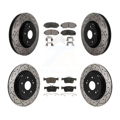 Disc Rotors and Ceramic Brake Pads Kit-KDT-101856