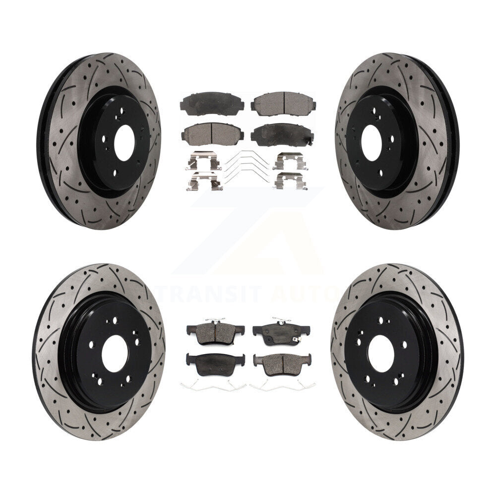 Disc Rotors and Ceramic Brake Pads Kit-KDT-101857 Kit.bestparts.ca