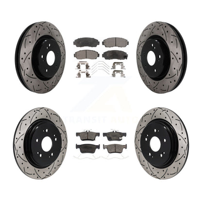 Disc Rotors and Ceramic Brake Pads Kit-KDT-101857