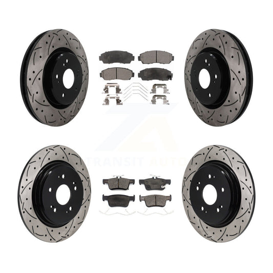 Disc Rotors and Ceramic Brake Pads Kit-KDT-101857