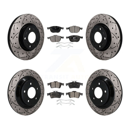Disc Rotors and Ceramic Brake Pads Kit-KDT-101860