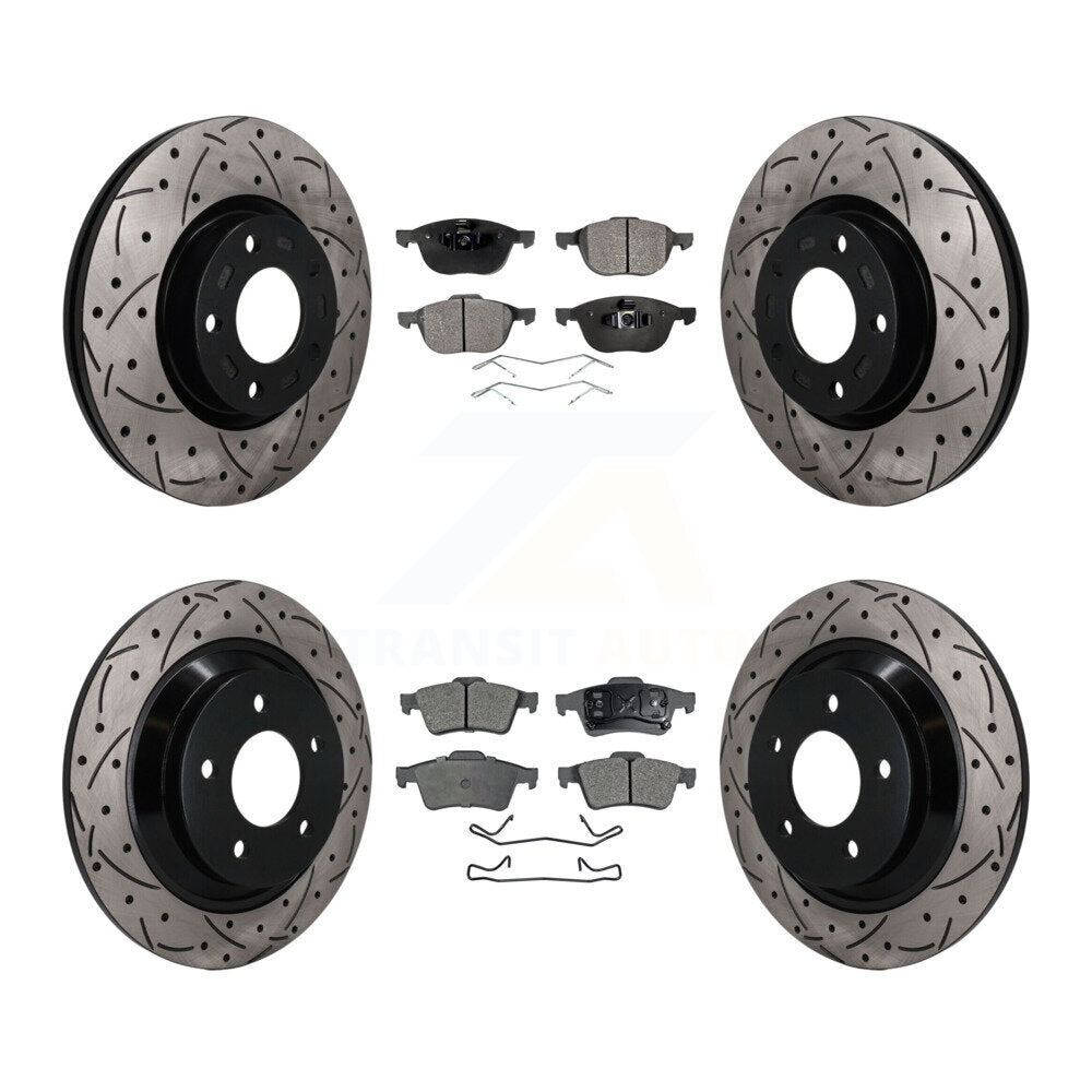 Disc Rotors and Ceramic Brake Pads Kit-KDT-101861 Kit.bestparts.ca