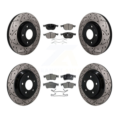 Disc Rotors and Ceramic Brake Pads Kit-KDT-101861