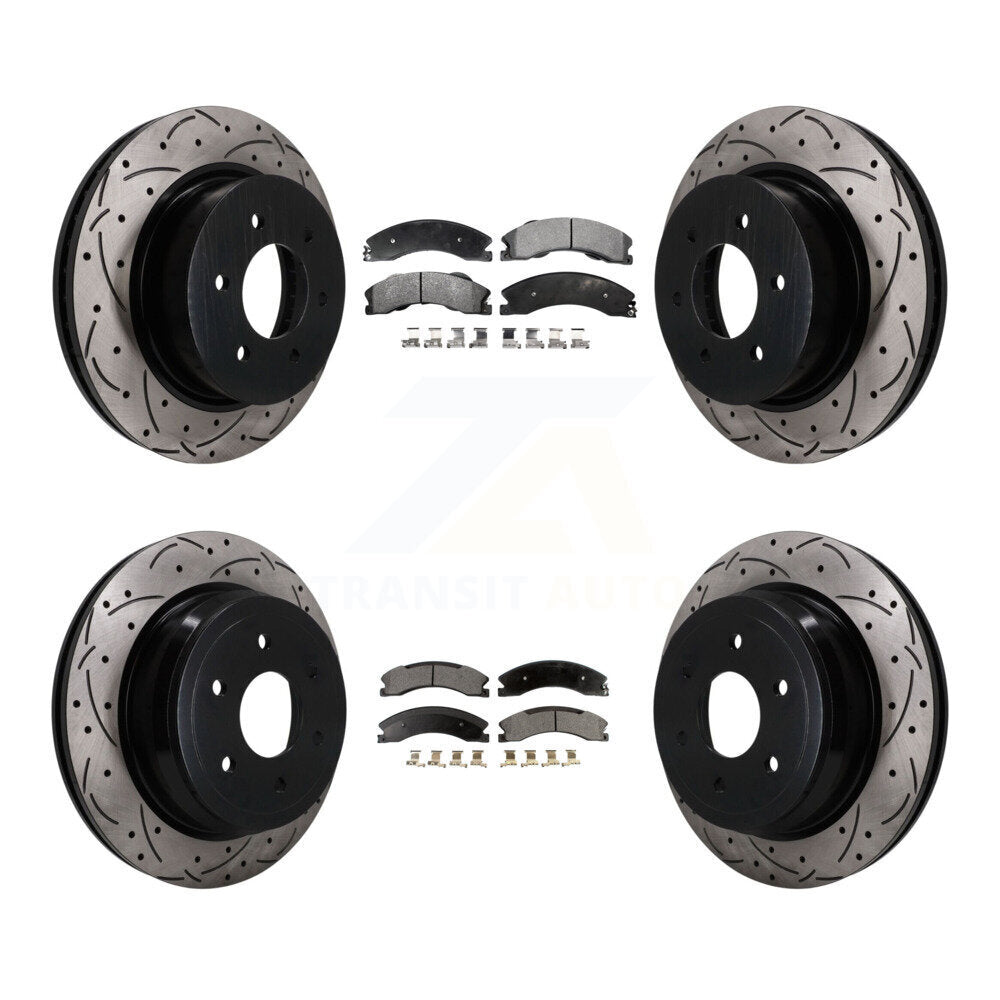 Disc Rotors and Ceramic Brake Pads Kit-KDT-101862