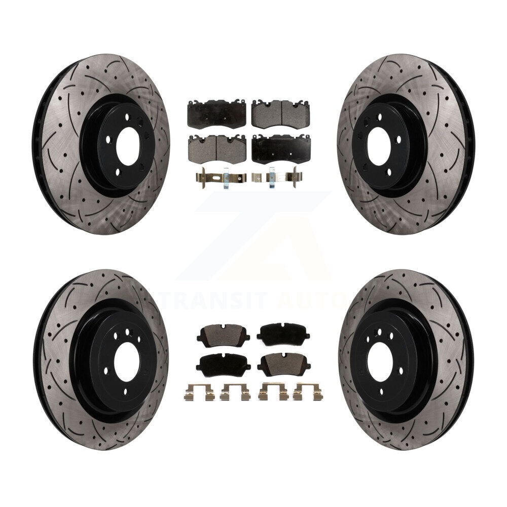 Disc Rotors and Ceramic Brake Pads Kit-KDT-101863
