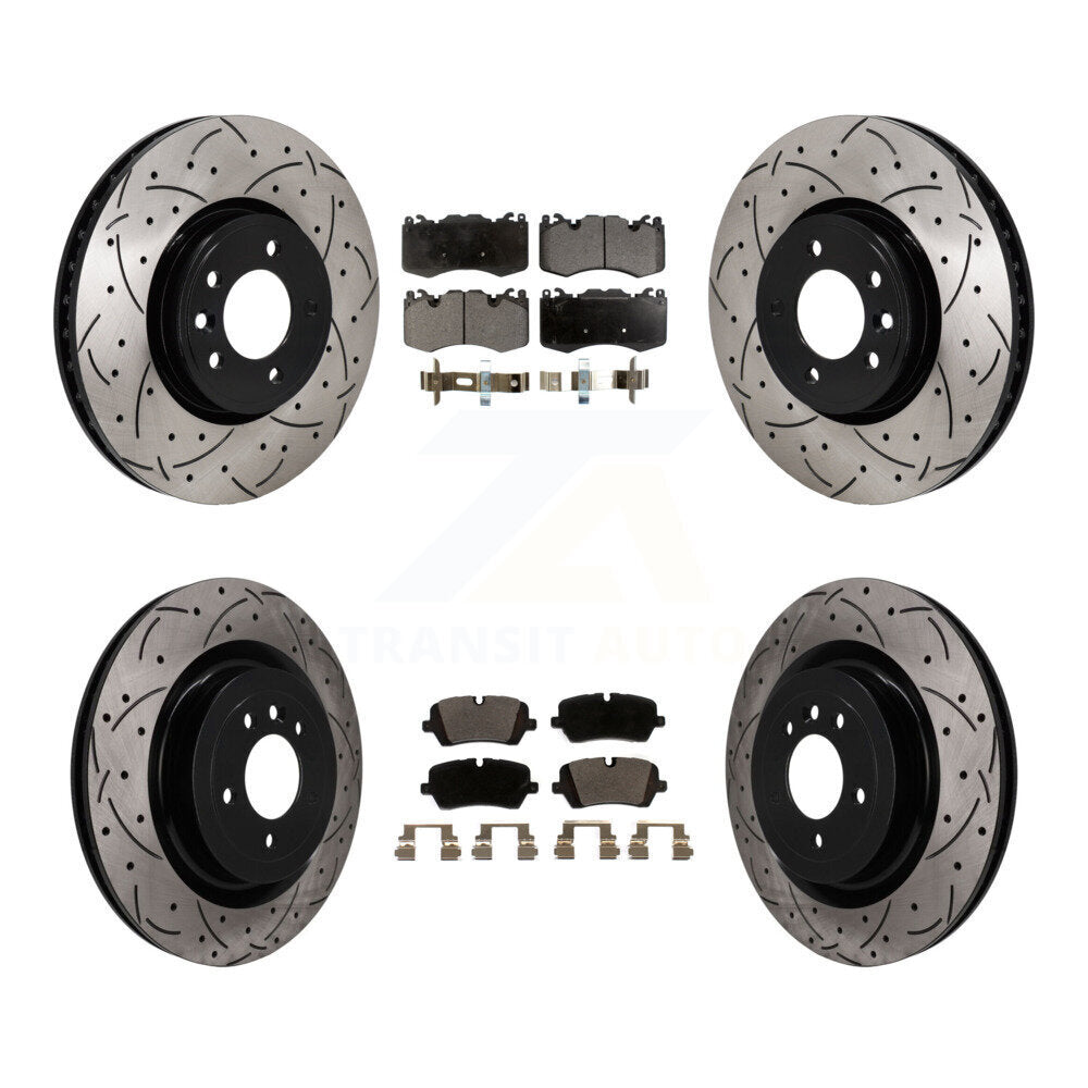 Disc Rotors and Ceramic Brake Pads Kit-KDT-101865
