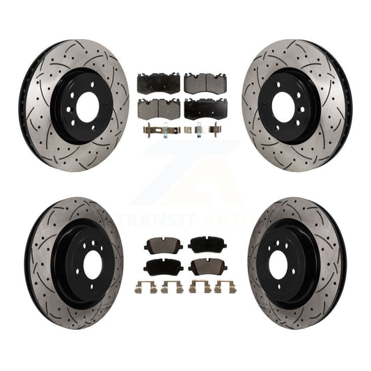 Disc Rotors and Ceramic Brake Pads Kit-KDT-101865