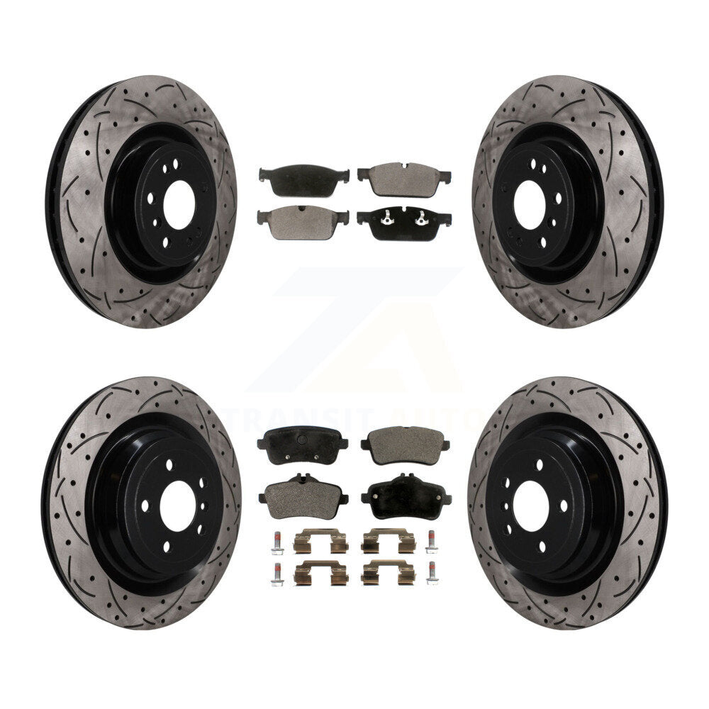 Disc Rotors and Ceramic Brake Pads Kit-KDT-101867