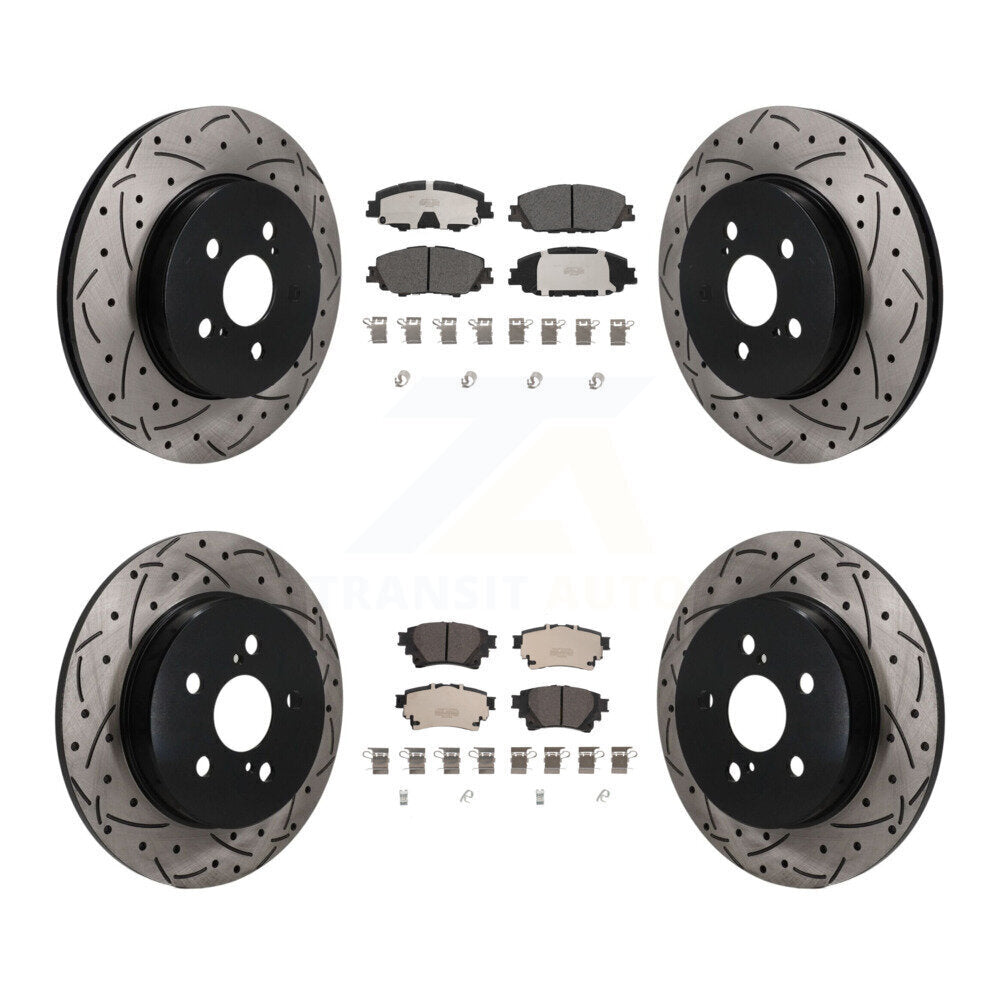Disc Rotors and Ceramic Brake Pads Kit-KDT-101868 Kit.bestparts.ca