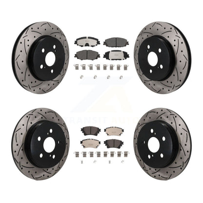 Disc Rotors and Ceramic Brake Pads Kit-KDT-101868