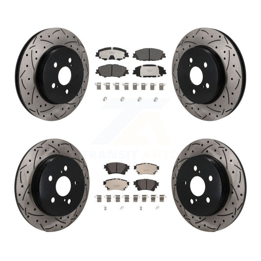 Disc Rotors and Ceramic Brake Pads Kit-KDT-101868