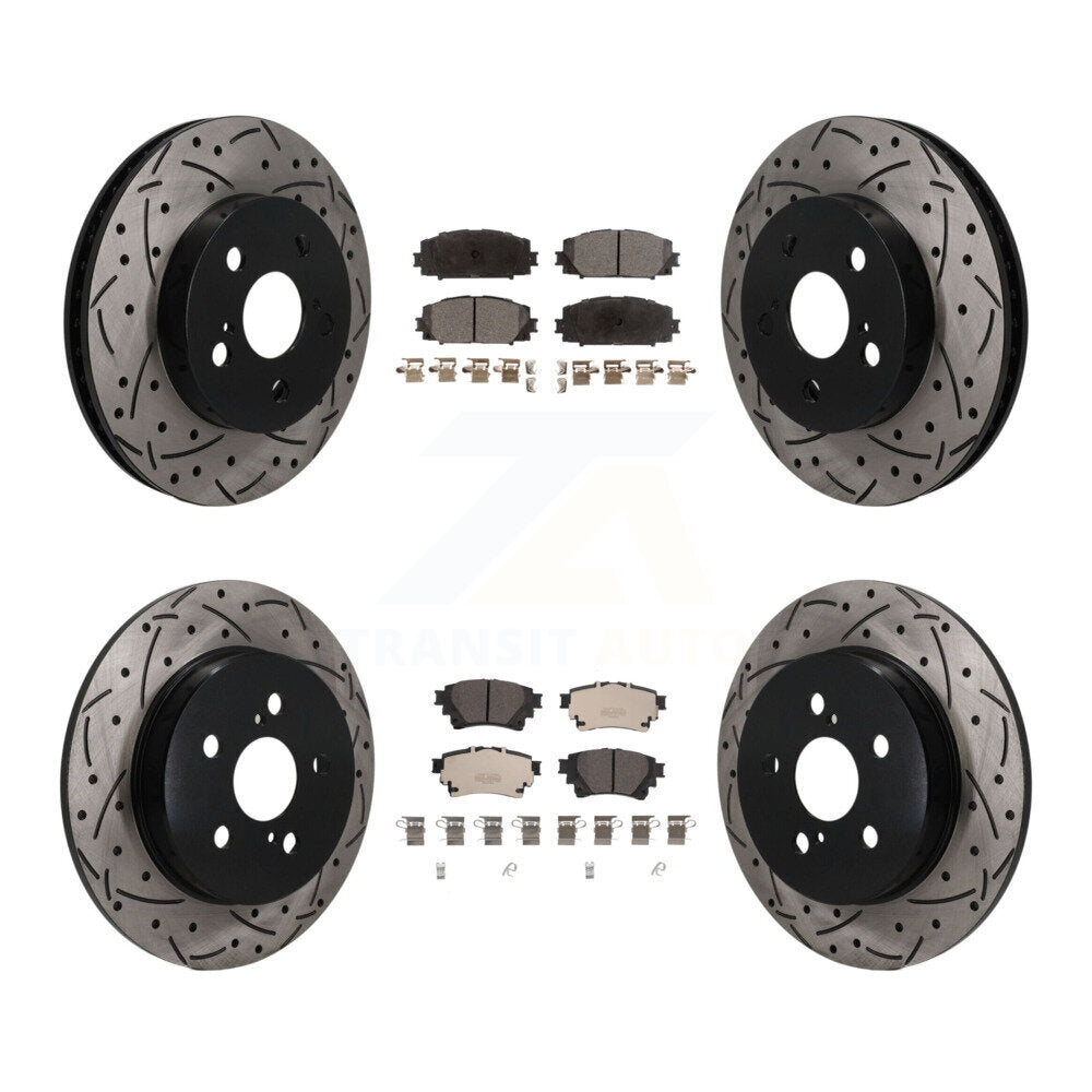 Disc Rotors and Ceramic Brake Pads Kit-KDT-101870 Kit.bestparts.ca
