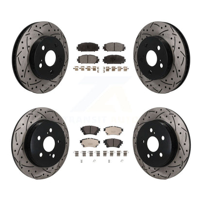 Disc Rotors and Ceramic Brake Pads Kit-KDT-101870