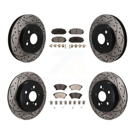 Disc Rotors and Ceramic Brake Pads Kit-KDT-101870