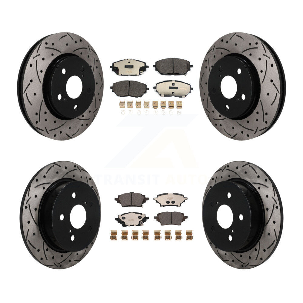Disc Rotors and Ceramic Brake Pads Kit-KDT-101873 Kit.bestparts.ca