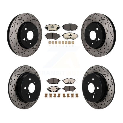 Disc Rotors and Ceramic Brake Pads Kit-KDT-101873