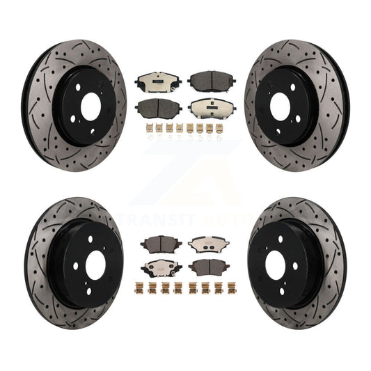 Disc Rotors and Ceramic Brake Pads Kit-KDT-101873
