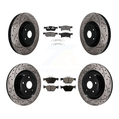 Disc Rotors and Ceramic Brake Pads Kit-KDT-101875