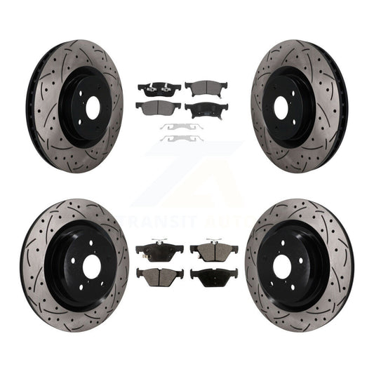 Disc Rotors and Ceramic Brake Pads Kit-KDT-101875