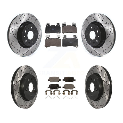 Disc Rotors and Ceramic Brake Pads Kit-KDT-101881