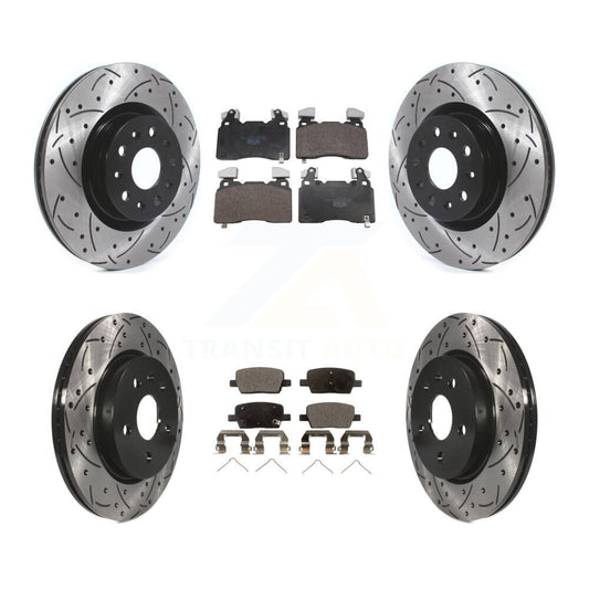 Disc Rotors and Ceramic Brake Pads Kit-KDT-101881