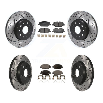 Disc Rotors and Ceramic Brake Pads Kit-KDT-101882