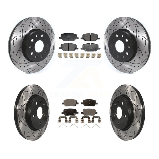 Disc Rotors and Ceramic Brake Pads Kit-KDT-101882