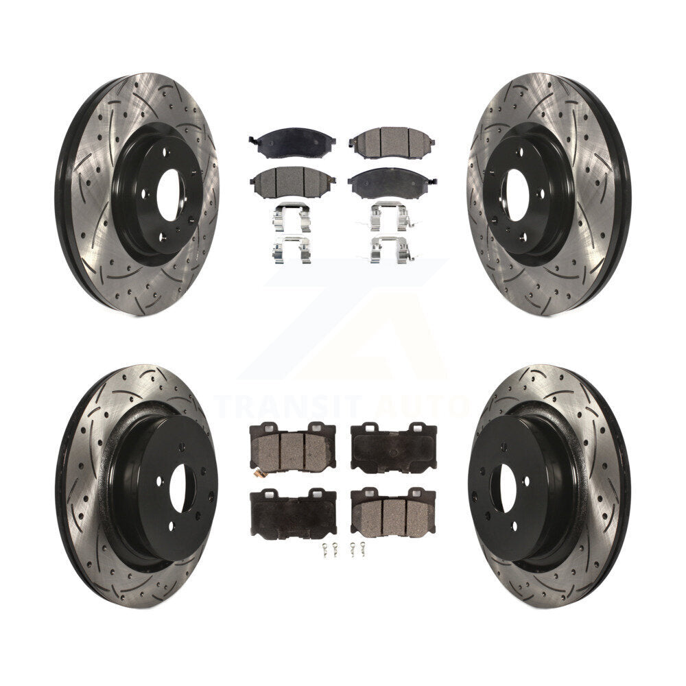 Disc Rotors and Ceramic Brake Pads Kit-KDT-101885 Kit.bestparts.ca