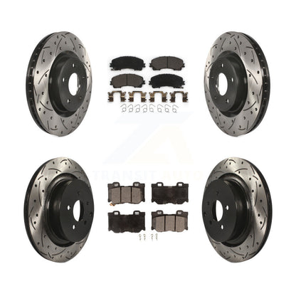 Disc Rotors and Ceramic Brake Pads Kit-KDT-101886
