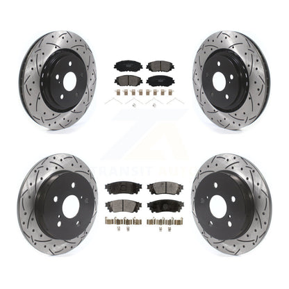 Disc Rotors and Ceramic Brake Pads Kit-KDT-101897