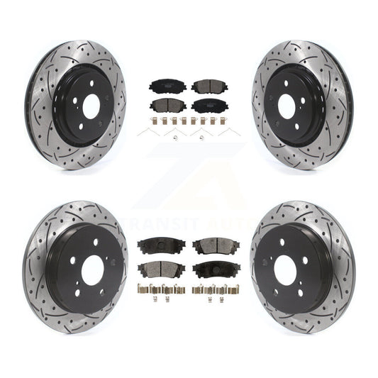 Disc Rotors and Ceramic Brake Pads Kit-KDT-101897