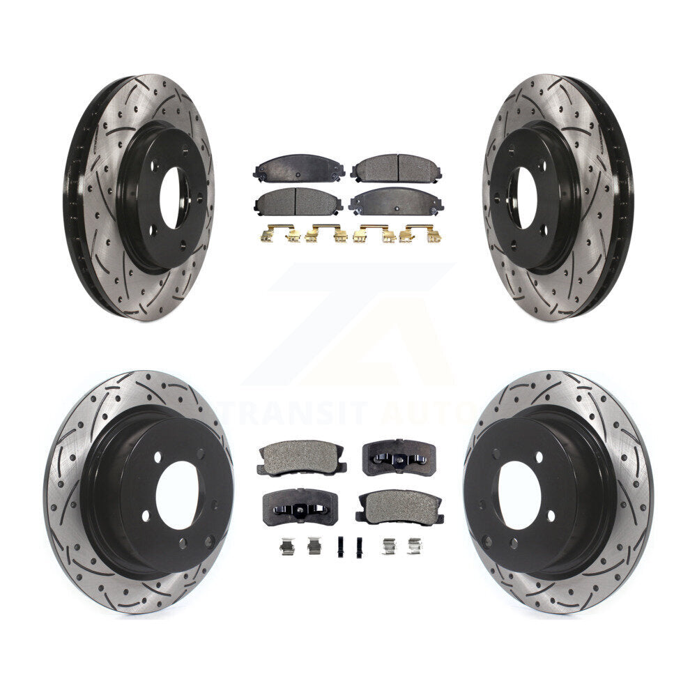 Disc Rotors and Ceramic Brake Pads Kit-KDT-101901 Kit.bestparts.ca