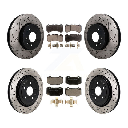 Disc Rotors and Ceramic Brake Pads Kit-KDT-101902