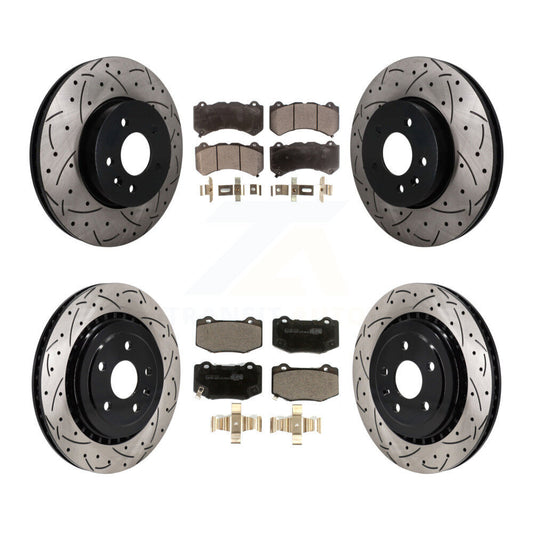 Disc Rotors and Ceramic Brake Pads Kit-KDT-101902