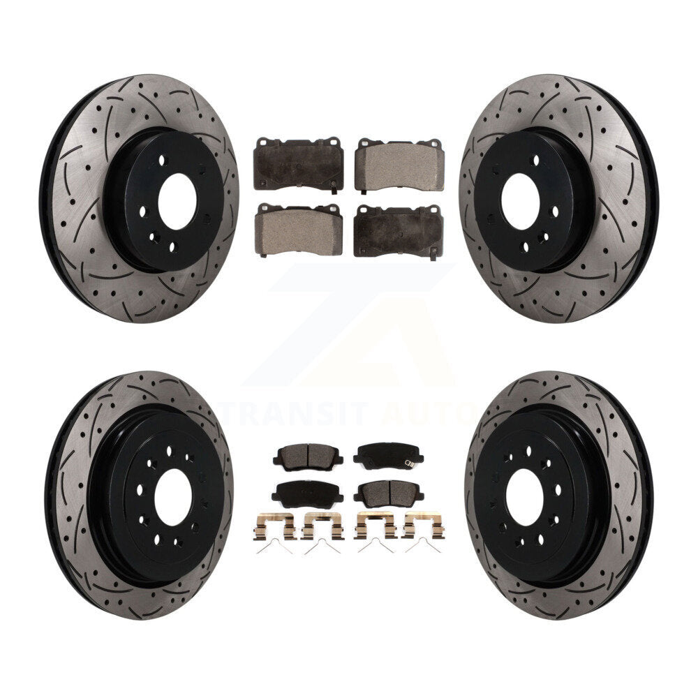 Disc Rotors and Ceramic Brake Pads Kit-KDT-101903 Kit.bestparts.ca