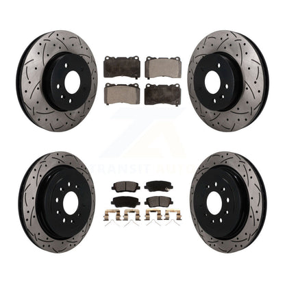 Disc Rotors and Ceramic Brake Pads Kit-KDT-101903
