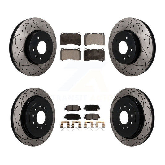 Disc Rotors and Ceramic Brake Pads Kit-KDT-101903