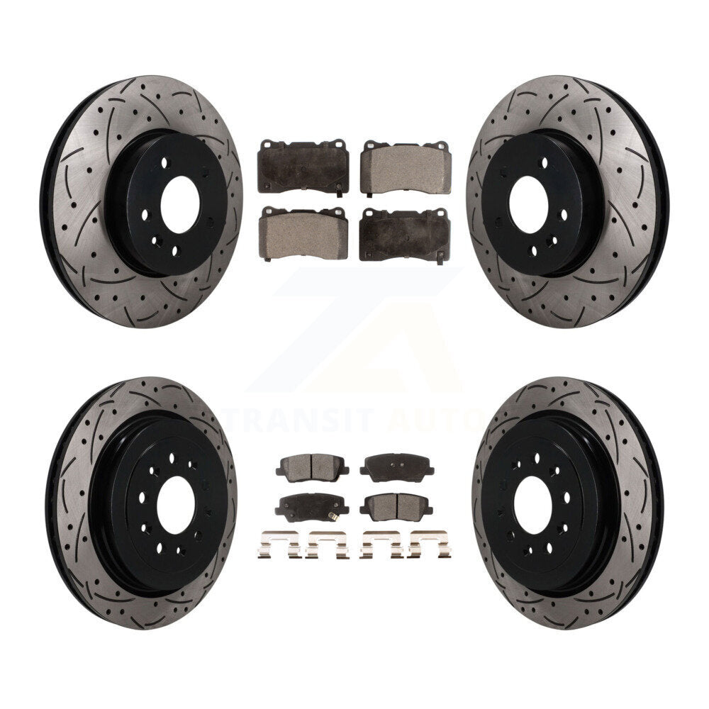 Disc Rotors and Ceramic Brake Pads Kit-KDT-101904 Kit.bestparts.ca